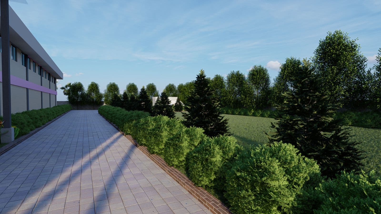 Architectural design visual