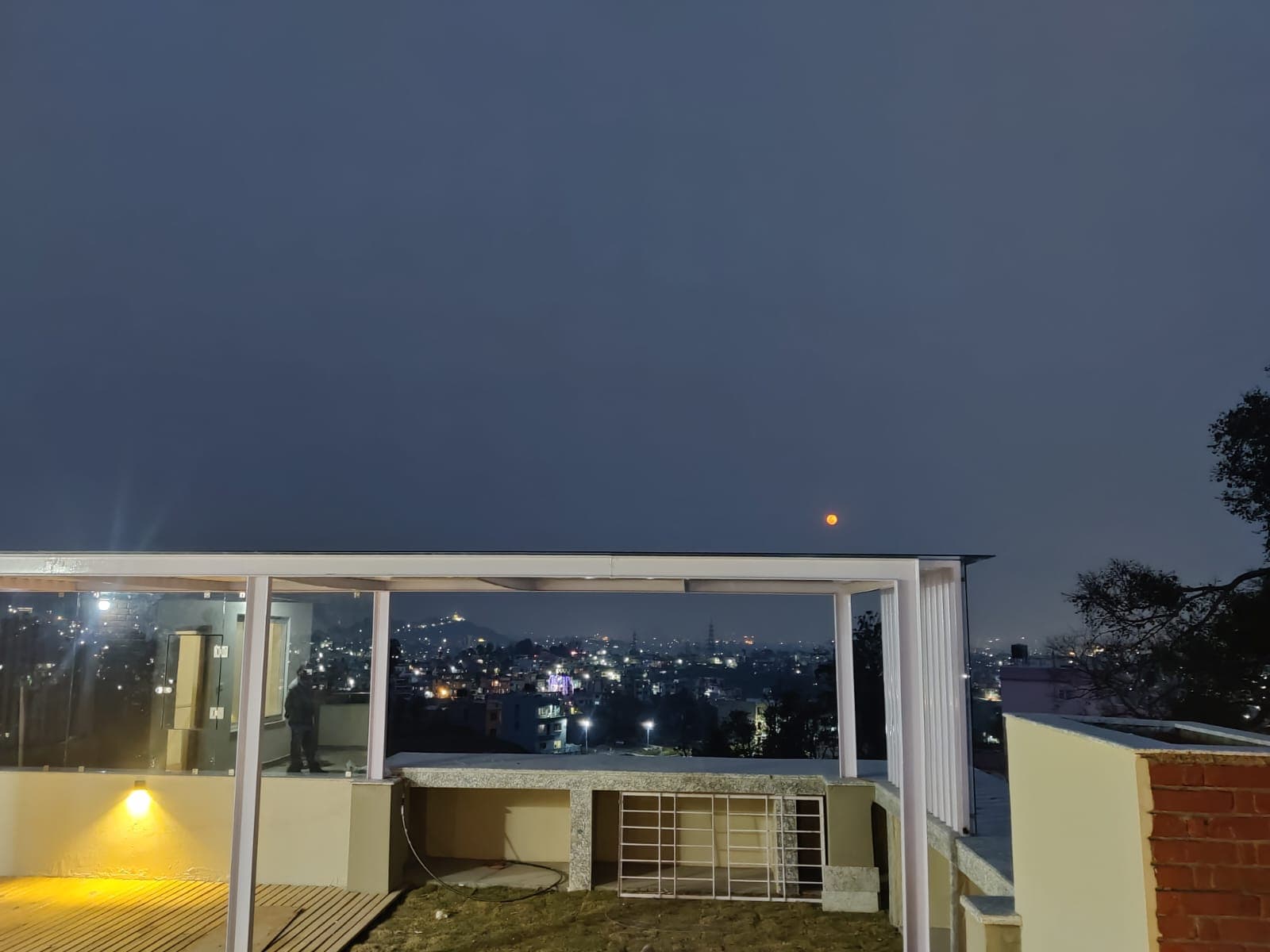 Rooftop renovation work
